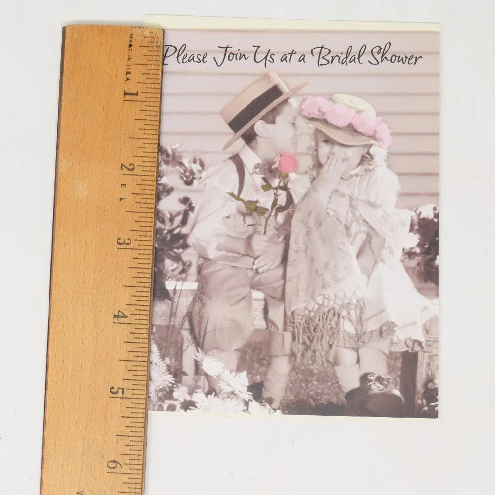 2005 American Greetings Bridal Shower Invitation Kim Anderson 17 Count Sweet Lov